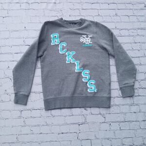 Grey and blue young & Reckless sweatshirt